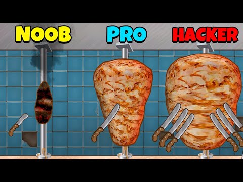 NOOB vs PRO vs HACKER - Shawarma Legend