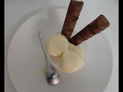 Déssert glace à la vanille facile et rapide à faire trop bon