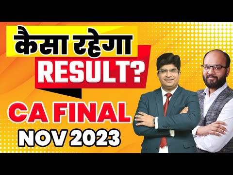 CA Final Nov 2023 Pre Result Discussion | ICAI Result 23 | CA Final Result Timing | Live Discussion