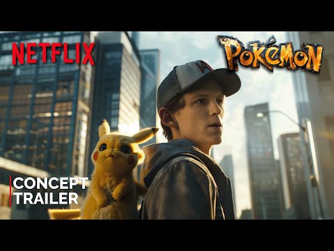 Pokemon: Live Action Movie - Concept Trailer | Tom Holland & Netflix