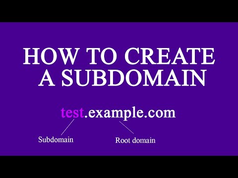 How to Create a subdomain from the cpanel