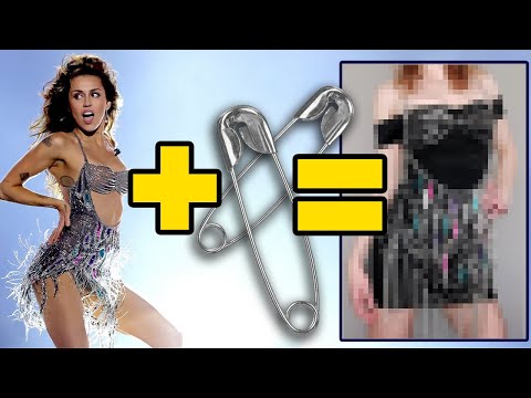 Making a Dress out of 1000 Safety Pins