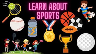 Let's Get Moving! All About Super Sports! Sensory Learning Video all about sports