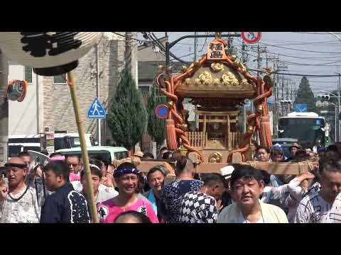 20240818福島神社祭礼　神輿お宮出し