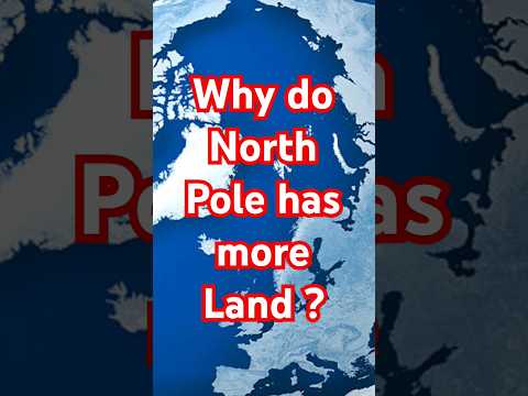 NORTH POLE MEIN ZYADA ZAMEEN KYUN? || @pearlsuniverse02 #trending #facts #antarikshtv