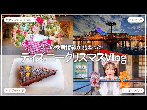 【ビリーヴ初日】クリスマスを全力で楽しむディズニーシーVLOG