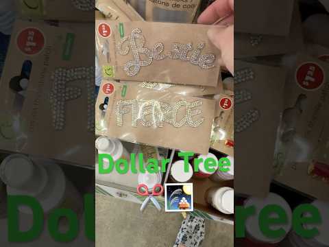 NEW Dollar Tree craft items #browsewithme #shoppingvlog #dollartreefinds #viralcraft #viraldiy