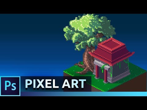 Isometric Pixel Art Tutorial | Photoshop CC