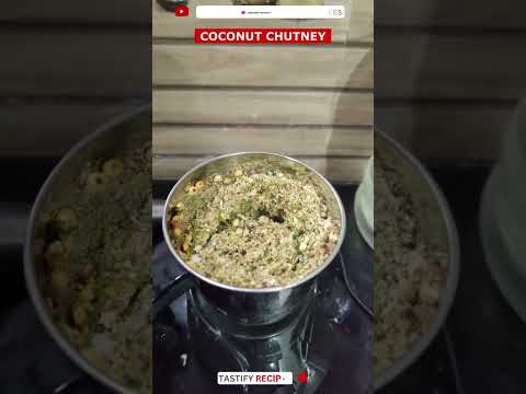 peanut chutney recipe | Groundnut Coconut Chutney for Idly Dosa | chutney recipe | #youtubeshorts