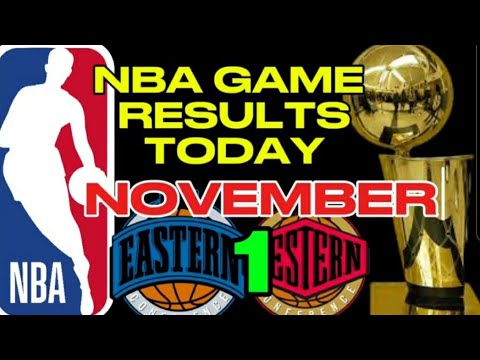 NBA Game Results Today November 1,2024 | NBA SEASON 2024 -2025