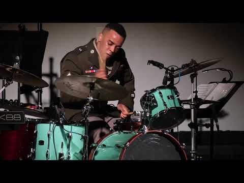 Drum Solo by Sgt. Lloyd Shepard of the 101st Airborne Division Band