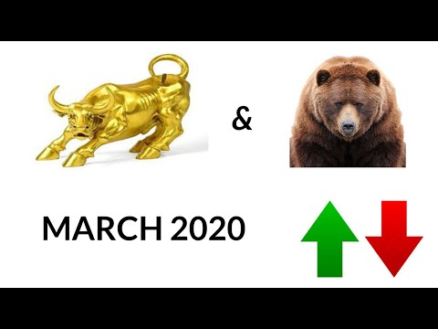 Bulls & Bears Market Volatility March 2020