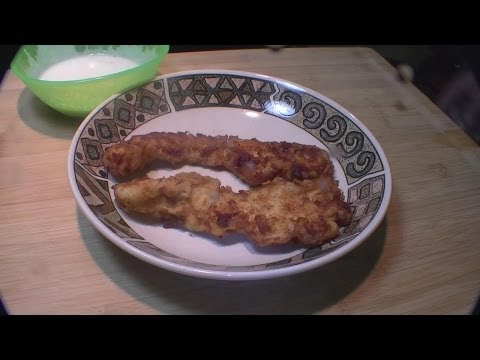 Traditional Chicken Strips with Creamed Gravy