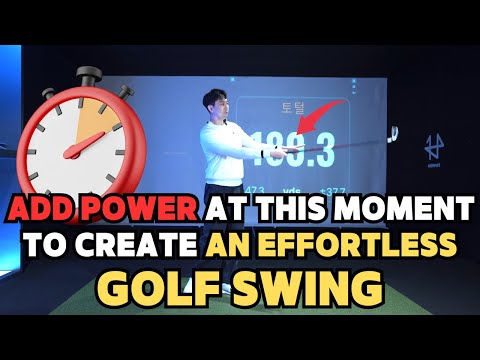 Create an effortless golf swing by understanding this one concept!