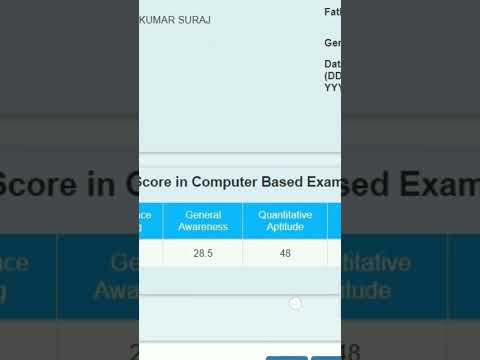 SSC CGL 2023 Tier 1 Scorecard #cgl #ssc #chsl #cpo #mts