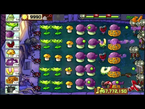 Plants vs Zombies // Adventure Night 2 // Gameply: