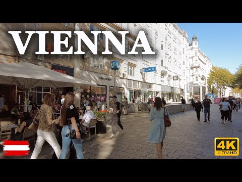 Vienna AUSTRIA 🇦🇹  Mariahilfer Street - The largest shopping street  | Vienna 4k Walking Tour 2023