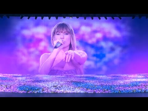 Taylor Swift - Enchanted 💟 with lyrics (ft. new dress debut ✨) in Milan N2 2024.07.14