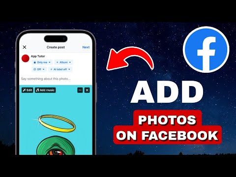 How To Add Photos On Facebook (UPDATED METHOD)