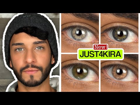 NEW JUST4KIRA Contact Lenses | Very Natural Looking! 👀💫