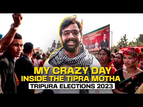 My Crazy Experience with the TIPRA Motha ft. Tripura Elections 2023 | Pradyot Manikya Deb Barma