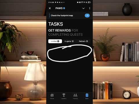 CLAIM +10,000 PAWS NOW || COMPLETE HIDE & SEEK TASK #airdrop #dailycombo #paws #pawsairdrop  #shorts