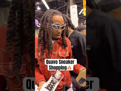 Quavo in the building🔥 #sneakers #sneakerhead #rapper #shorts ￼