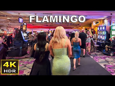 [4K HDR] Flamingo Las Vegas Walking Tour | May 2024