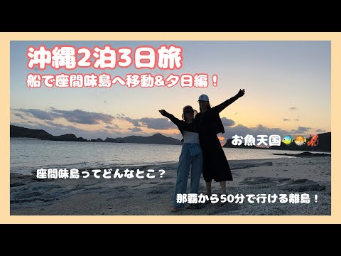 【座間味島】那覇から50分で行ける離島/日帰りも可能な離島への行き方を紹介します