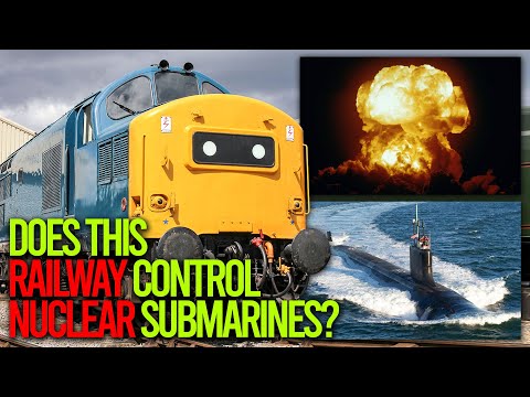 Was This 393 Mile Railway An Antenna To Control Nuclear Submarines?