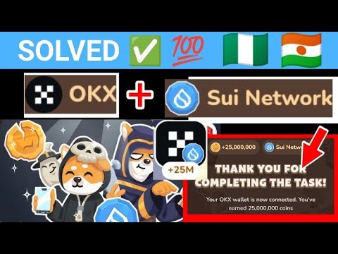 Memefi OKX SUI Wallet Connect Error Solved 🤩 Step By Step Guide