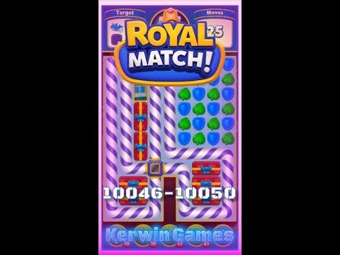 Royal Match Level 10046 10047 10048 10049 10050 - No Boosters Gameplay