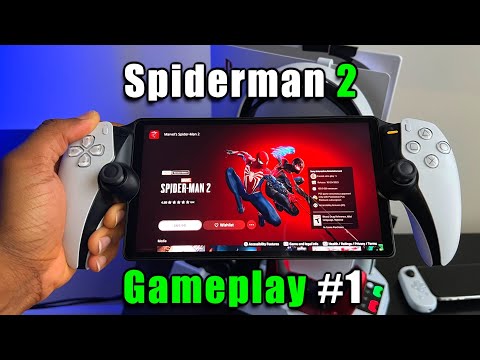 SPIDER-MAN 2 Gameplay on Playstation Portal