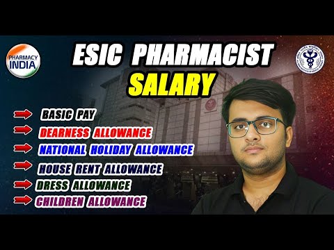 ESIC Pharmacist Salary | Real Salary Breakdown | Basic Pay & Benefits #esicpharmacist #pharmacist