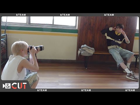 [&CUT] Got a job as an exclusive photographer of &TEAM😎｜Behind Scenes of Behind Photo