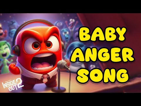 Inside out 2 Baby Anger Song Animated Music | Cartoon Wow