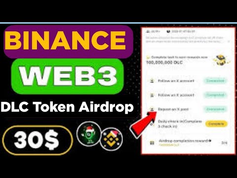 Binance Web3 Wallet Free Airdrop Claim | How To Join Airdrop Full Process | Claim Up To 30$Free