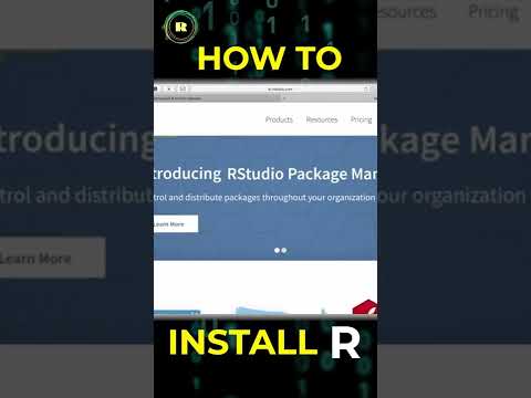 How to install R #short