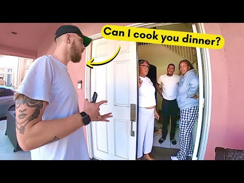 Asking Strangers in Compton to Cook Them Dinner in THEIR Home