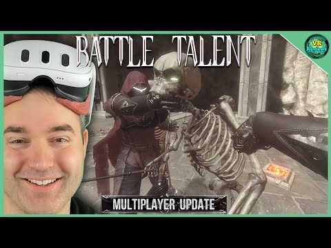 Battle Talent Multiplayer Update! Quest 3 Sword and Sorcery Roguelite - Four Player Coop PvE & PvP.