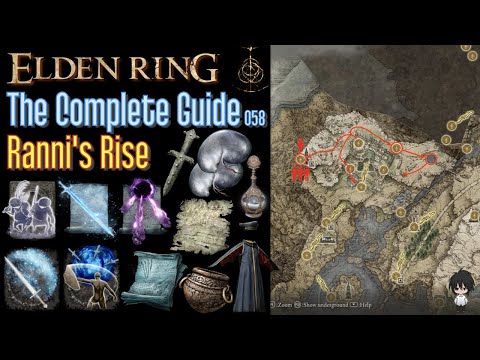 Elden Ring The Complete Guide - 058 Ranni's Rise (all items all quests walkthrough)