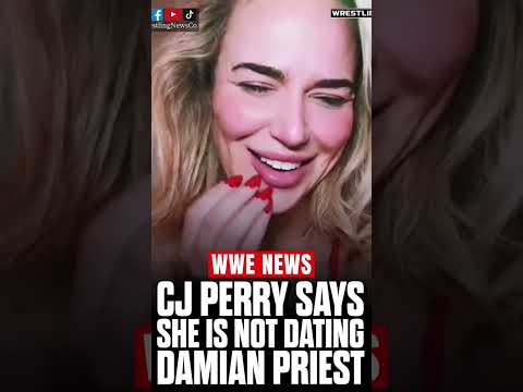 CJ Perry says she’s not dating Damian Priest. #wwe #damianpriest