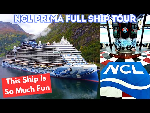 Norwegian Prima Full Ship Tour - OK It's Different, But Is That A Good Thing?