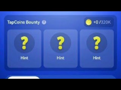 TapCoinsbot Daily Bounty Cards | TapCoin Daily Bounty 12 JULY 2024