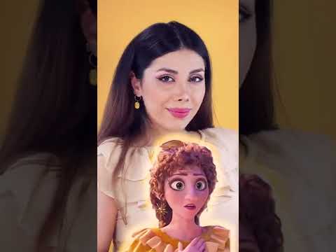 Disney hair tutorial : pepa madrigal ( encanto Hairstyle)