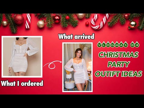 VLOGMAS 04 : Shein Try On Haul (Christmas Party Outfit Ideas) | Jen Barangan