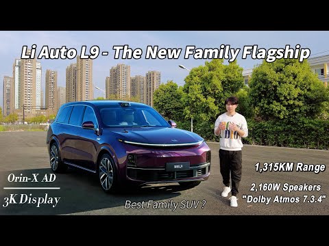 Li Auto L9 Close Look - Interior & Exterior Design｜The New Family Flagship SUV