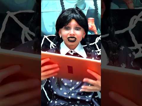 Wednesday Addams  - the fool is lava #shorts #scenery #wednesday #alice