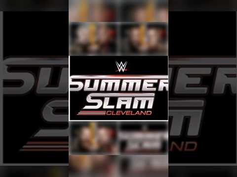 WWE SummerSlam 2024 Full Match Cards #wwe#wwesummerslam2024#codyrhodes#solosikoa#matchcard#shorts