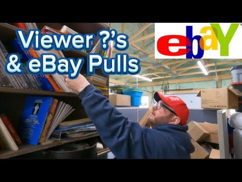 Pulling some Q4 eBay Sales to ship and we answer a couple viewer Questions